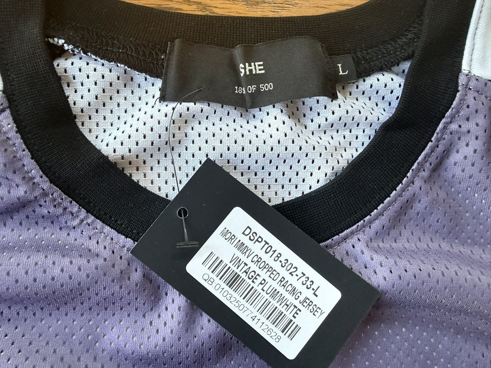 Darc Sport Darc Sport SHE “Mori MMXV” Cropped Racing Jersey — 189/500 Size L / US 10 / IT 46 - 2 Thumbnail