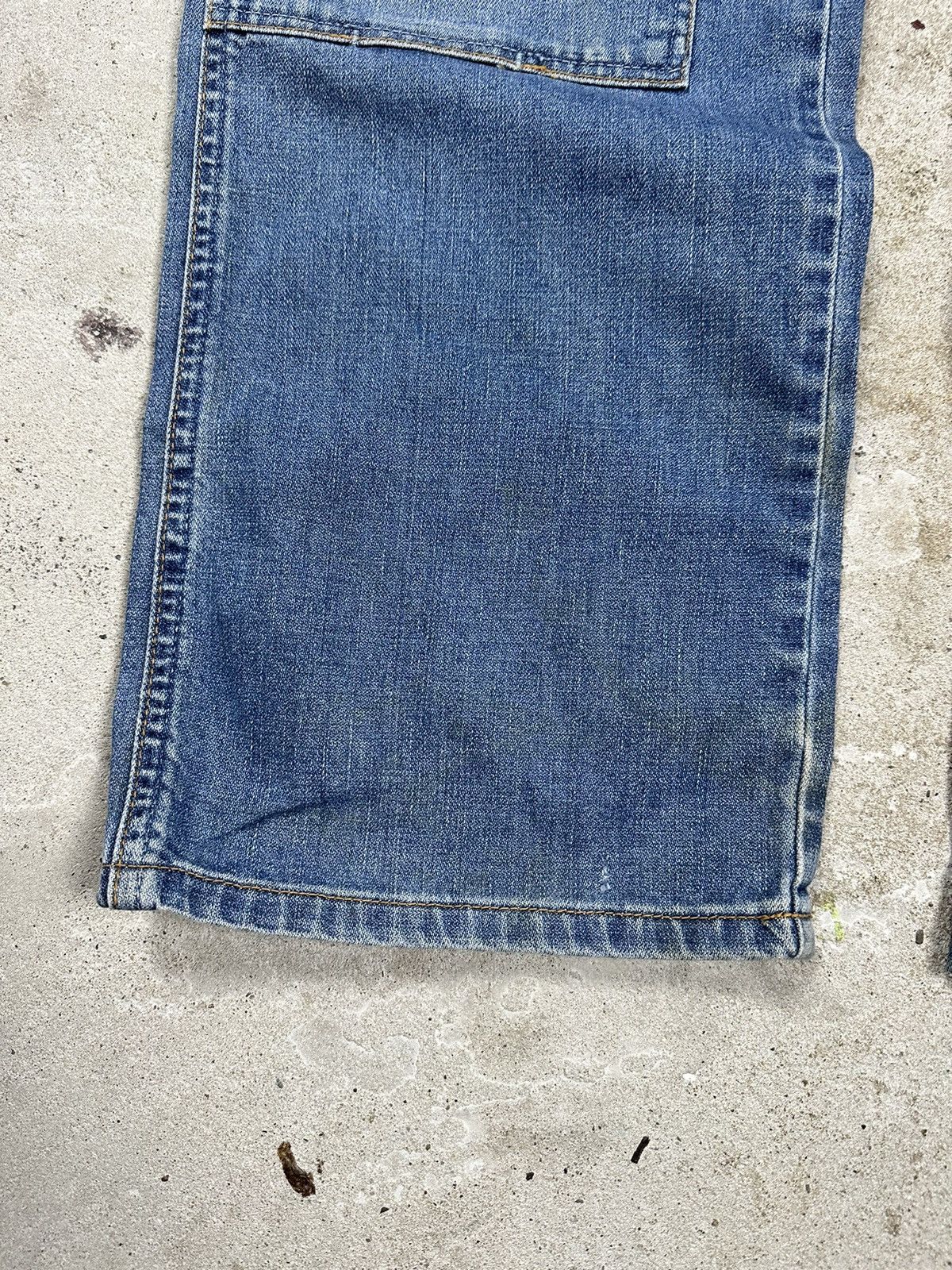 Vintage × Wrangler Vintage Y2K Wrangler Double Knee Repaired Denim Pants Jeans Size US 30 / EU 46 - 4 Thumbnail