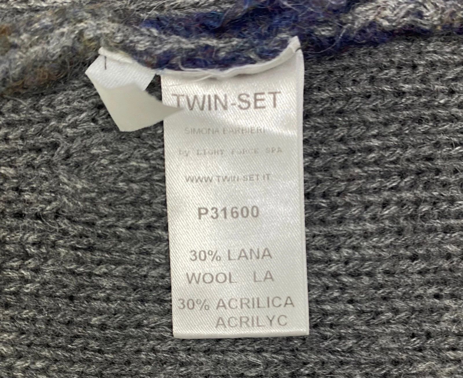 TWINSET Twin-Set Wool Mohair Hooded Cardigan size S Size S / US 4 / IT 40 - 11 Thumbnail