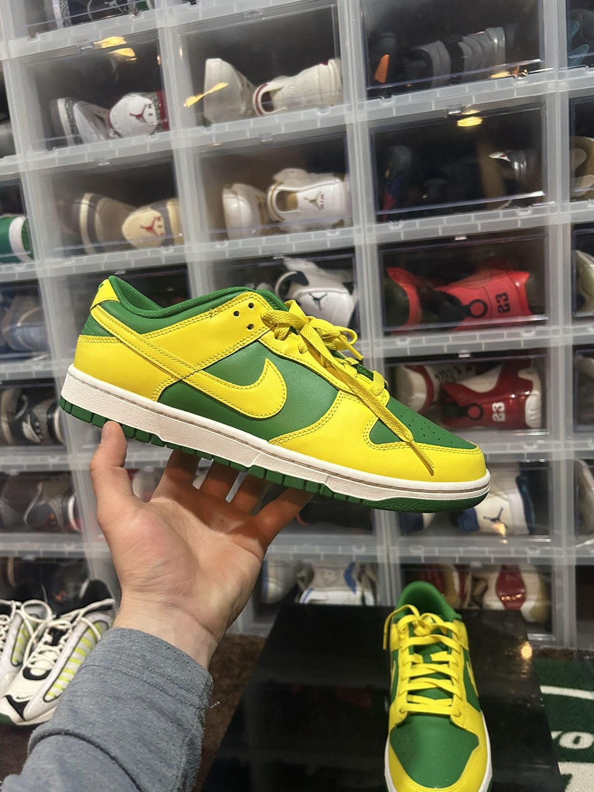 Designer Nike dunk low reverse Brazil Size US 11 / EU 44 - 3 Thumbnail