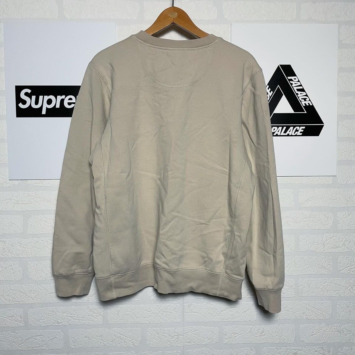 Nike × Vintage Vintage 90s Nike Crewneck Sweatshirt Big Logo Y2K Size US S / EU 44-46 / 1 - 2 Thumbnail
