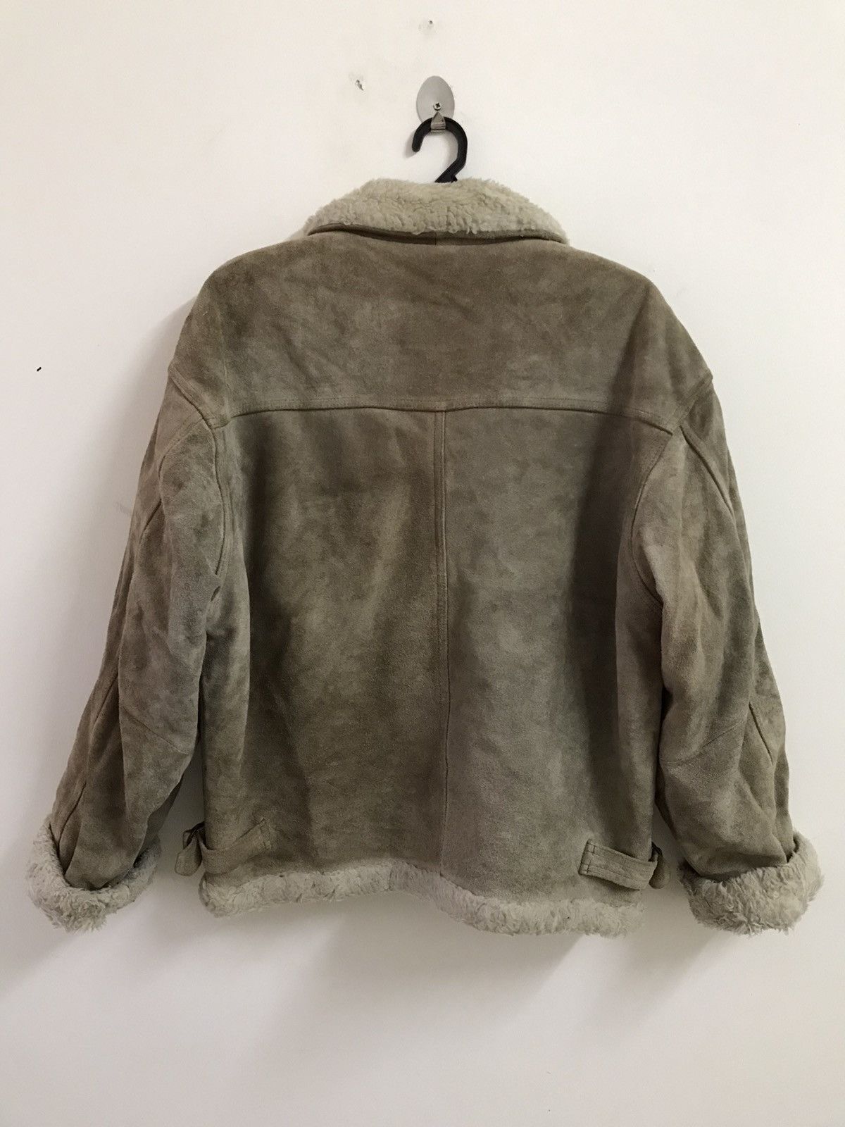 Japanese Brand Vintage Seahop Suede Leather Sherpa Jacket Size US M / EU 48-50 / 2 - 4 Thumbnail