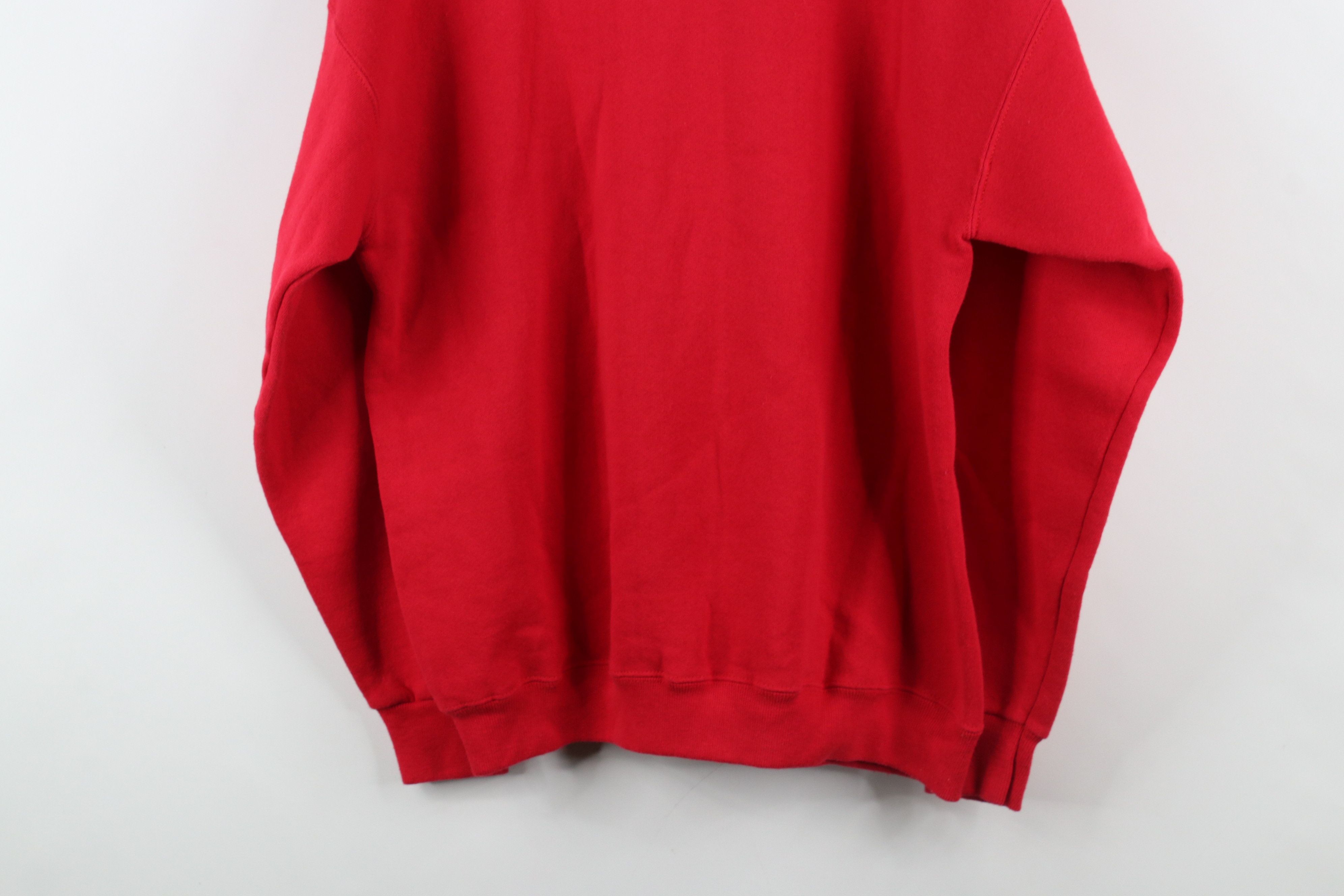 Vintage Vintage 90s USA Olympics Spell Crewneck Sweatshirt Red USA Size US L / EU 52-54 / 3 - 10 Thumbnail