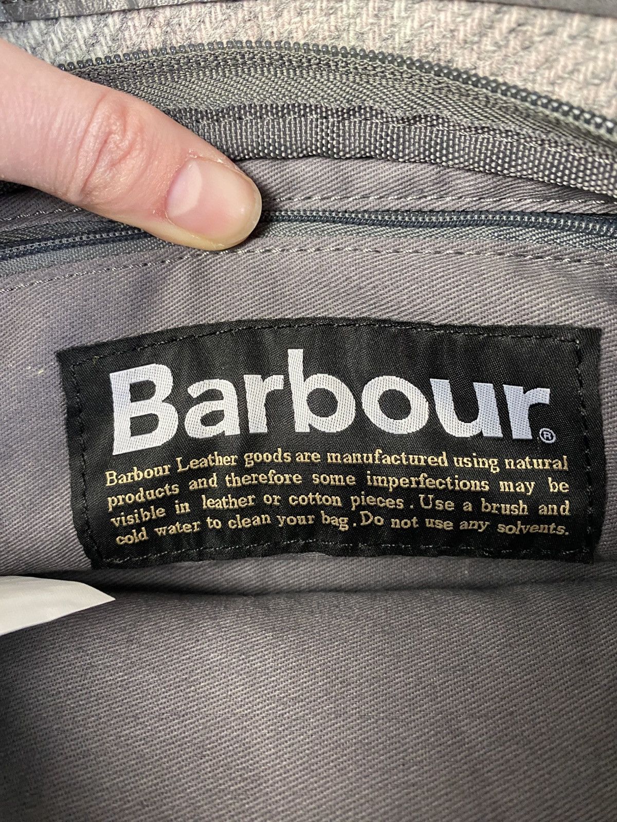 Barbour Vintage wool handbag Barbour Size ONE SIZE - 7 Thumbnail