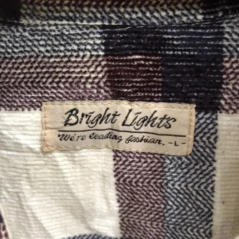 Flannel × Vintage Vintage Bright Lights Plaid Tartan Flannel Shirt 👕 Size US L / EU 52-54 / 3 - 3 Thumbnail