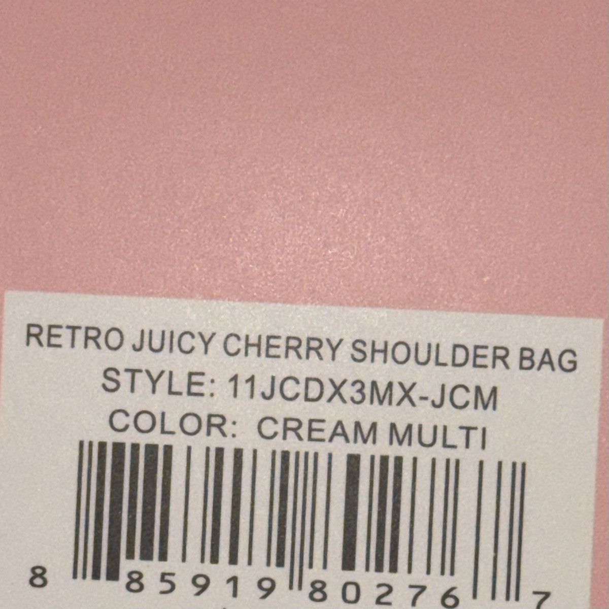 Juicy Couture Juicy Couture Retro Cherry shoulder bag Size ONE SIZE - 8 Thumbnail