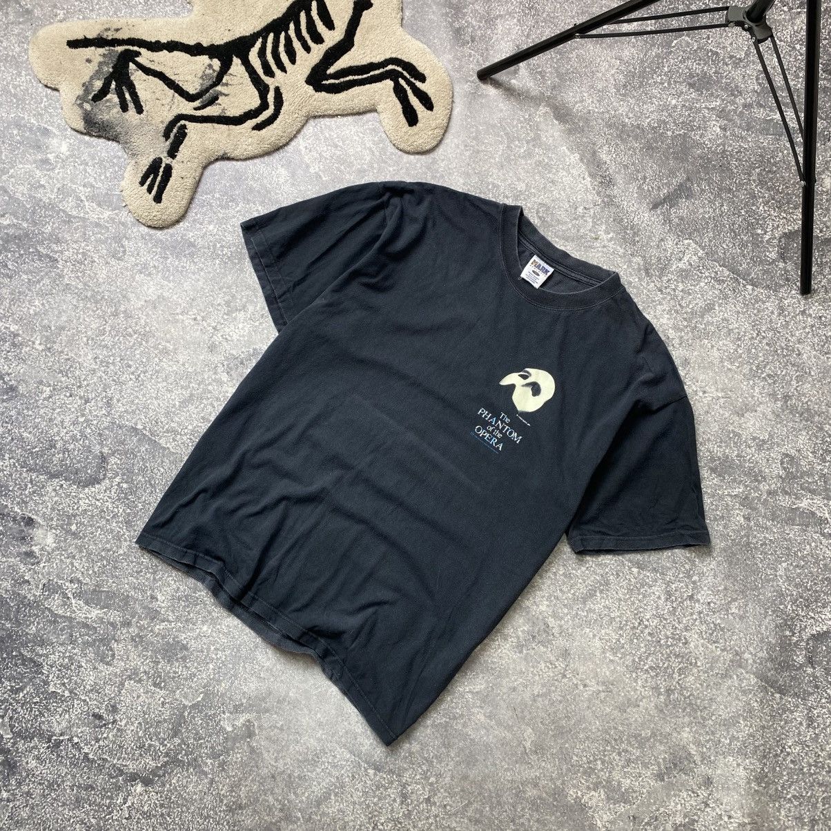 Band Tees Vintage RARE The Phantom Of The Opera 1986 Small logo tee Size US XL / EU 56 / 4 - 1 Thumbnail