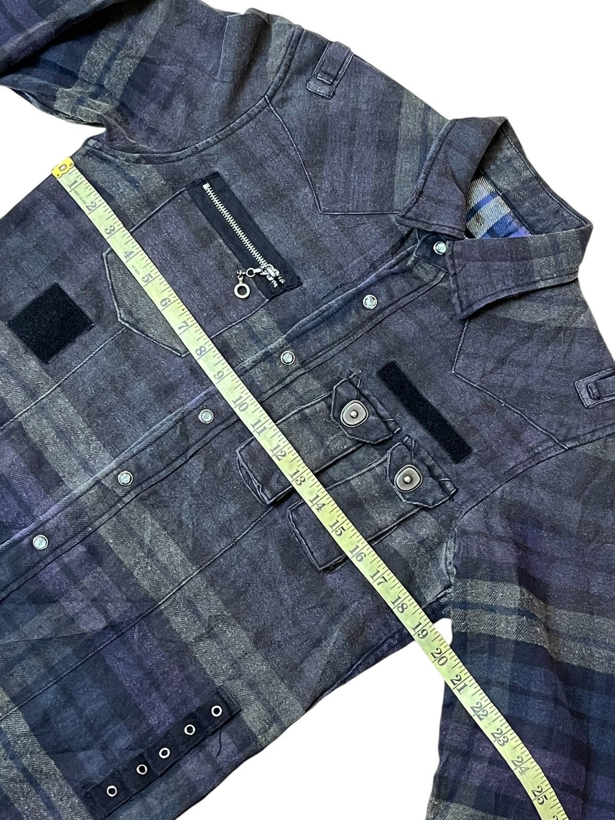 PPFM GRAIL🔥PPFM MULTIPOCKET FLANNEL SNAP BUTTON UPS SHIRT Size US M / EU 48-50 / 2 - 12 Thumbnail