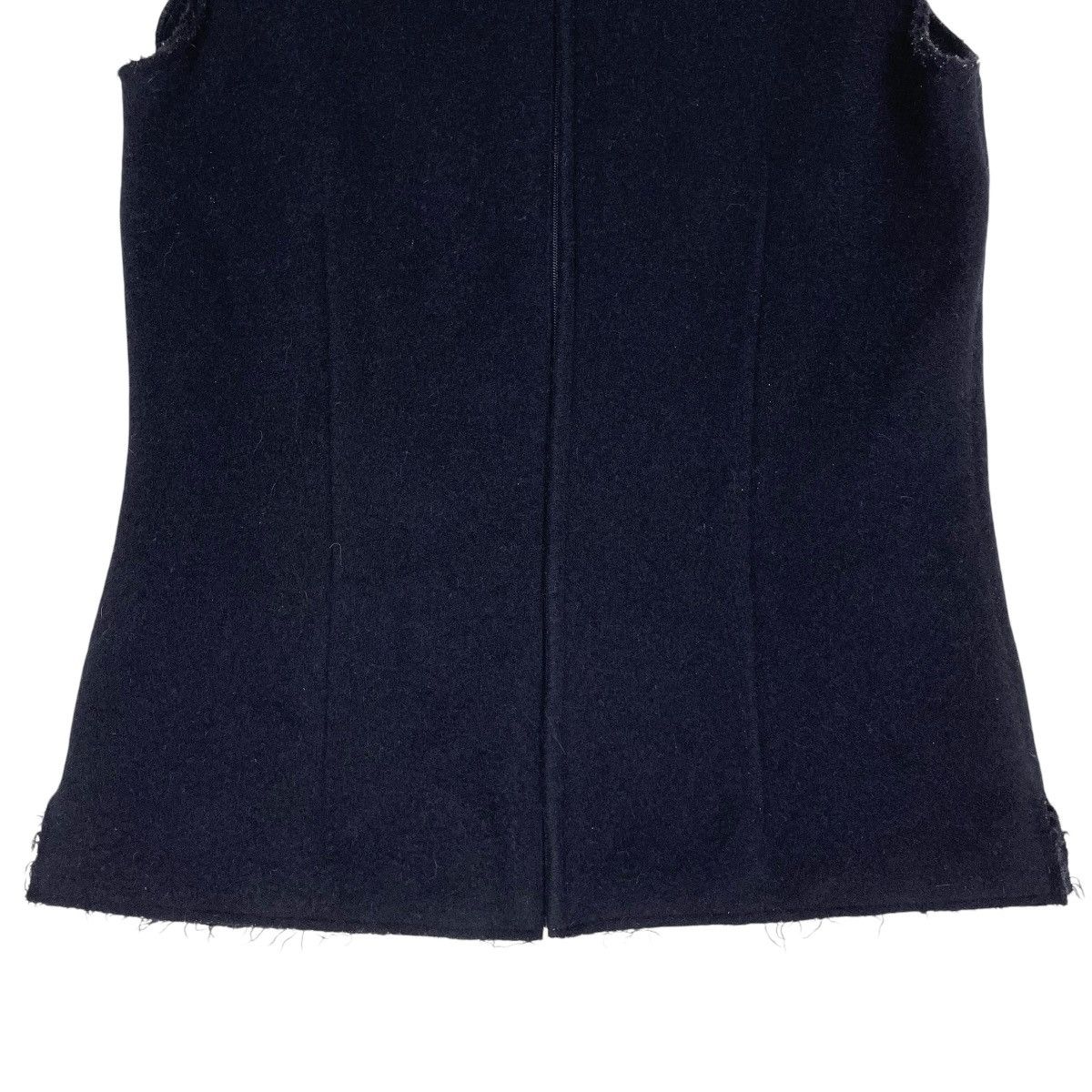 Japanese Brand A/T Sleeveless Top Dark Blue Size S / US 4 / IT 40 - 4 Thumbnail