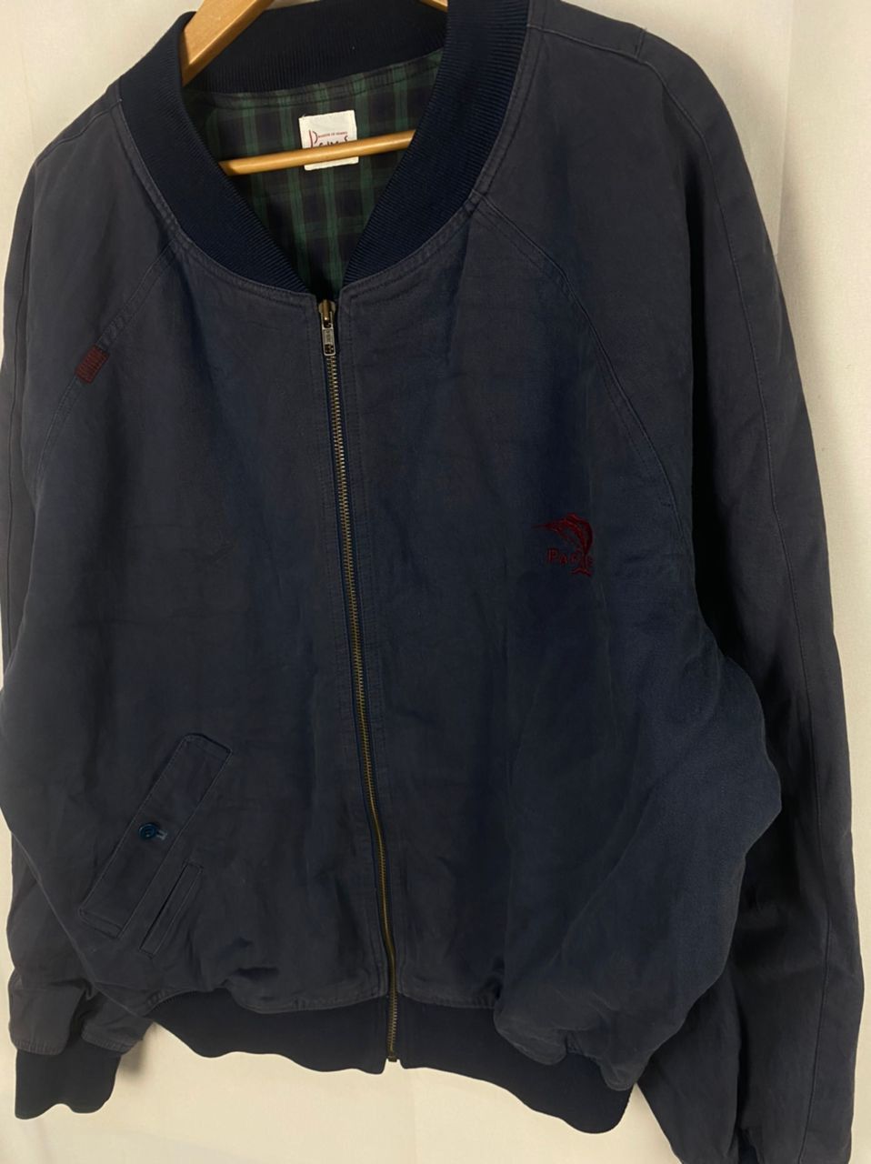 Japanese Brand Papas zipper bombers jacket Size US L / EU 52-54 / 3 - 3 Thumbnail