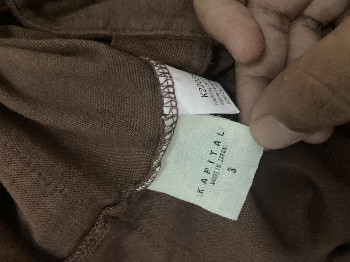 Kapital × Kapital Kountry Kapital kountry Wind Pen Pocket T shirt Size US L / EU 52-54 / 3 - 5 Thumbnail