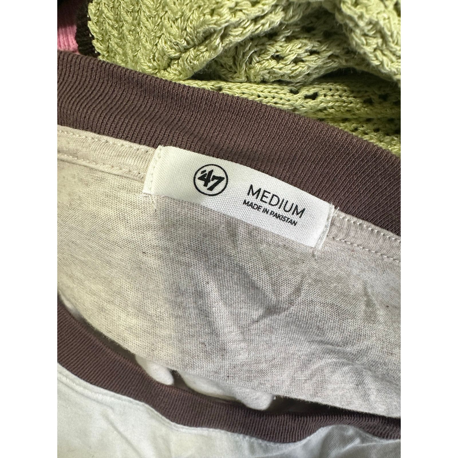 47 Brand 47 Natural Lehigh Womens All Class Lena LS Tee Size M / US 6-8 / IT 42-44 - 4 Thumbnail