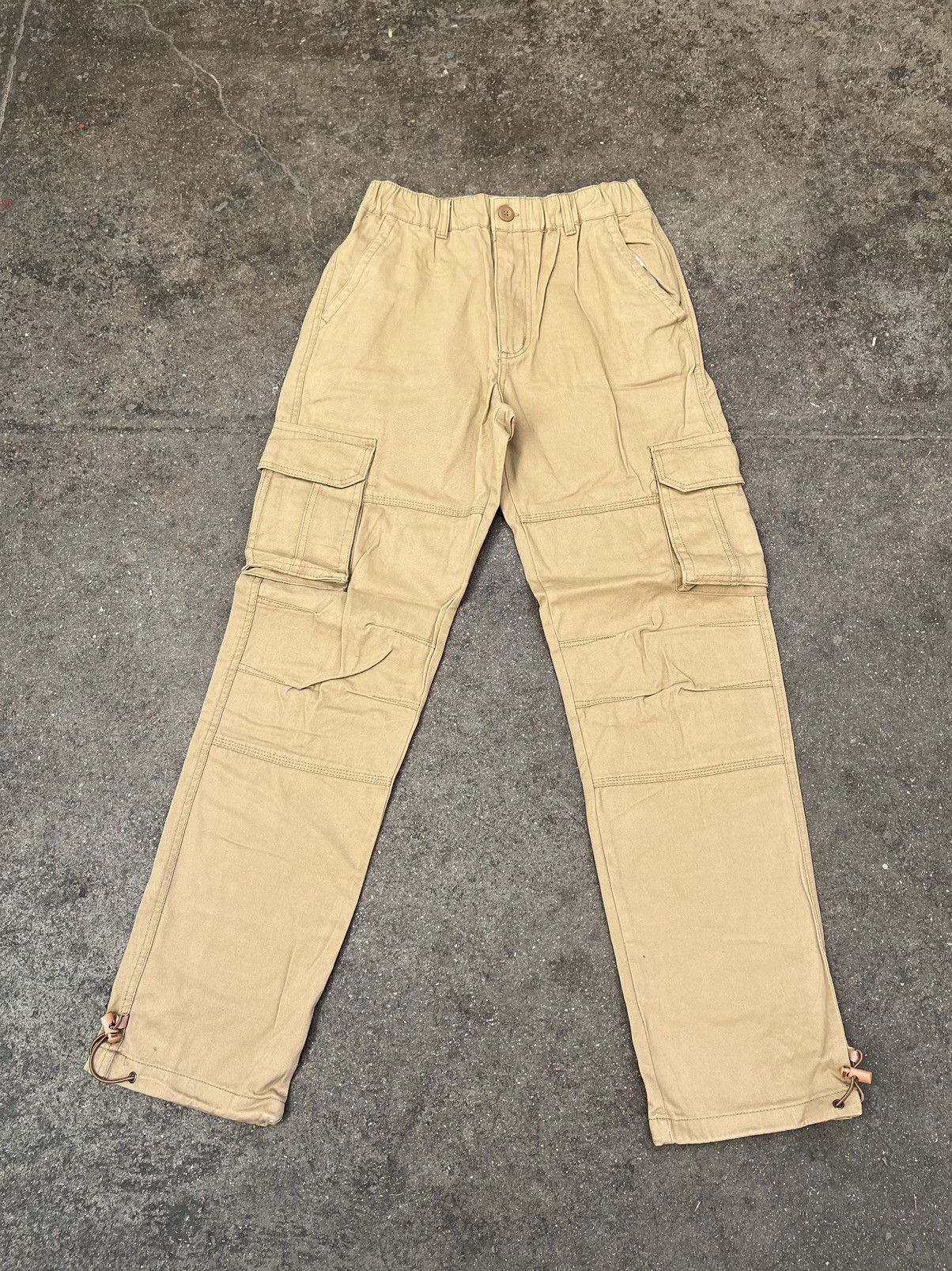 Vintage Vintage Cargo Pants Tan Size US 30 / EU 46 - 1 Thumbnail