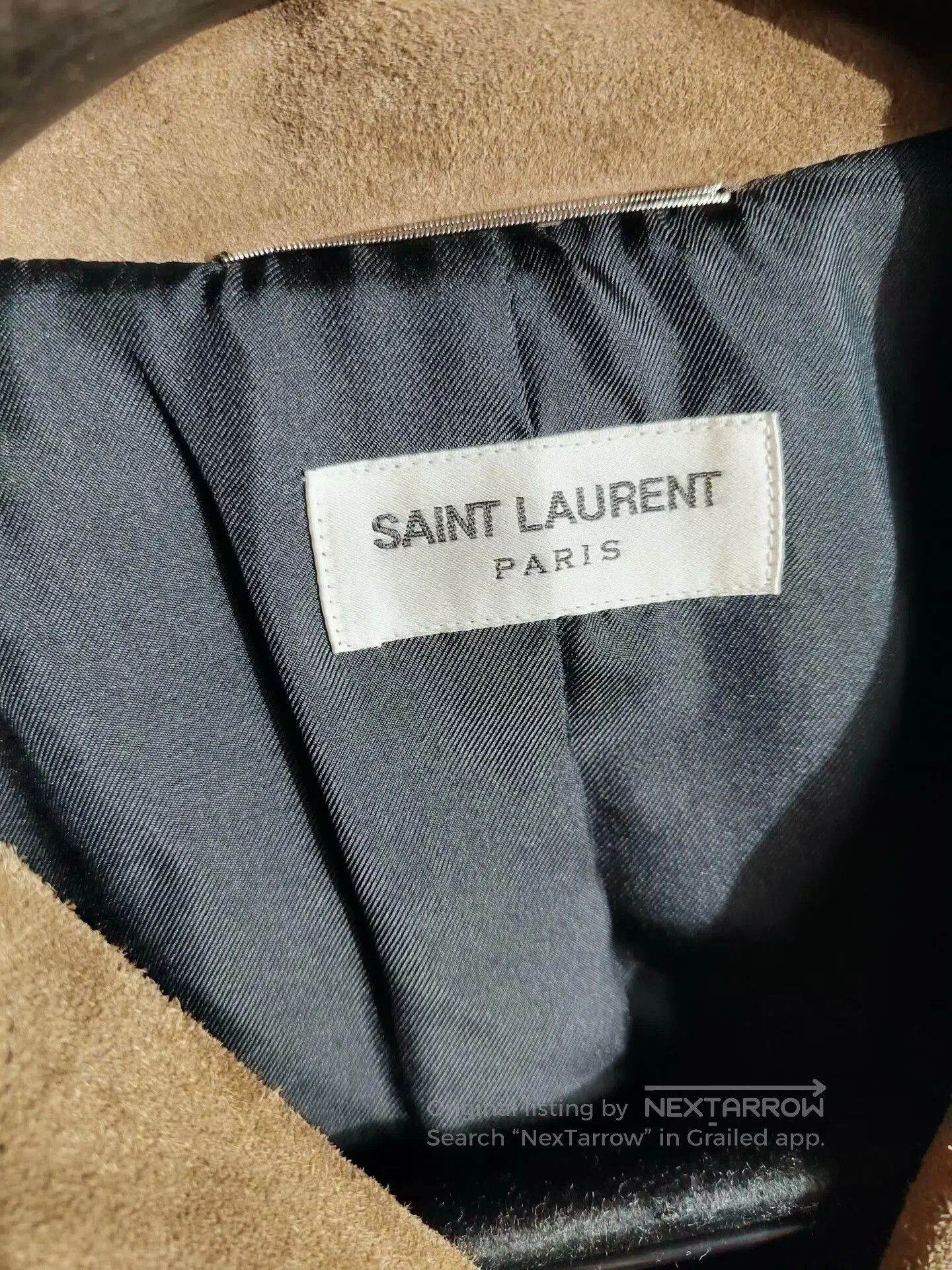 Saint Laurent Paris Saint Laurent Suede Fringe Jacket. Size US M / EU 48-50 / 2 - 4 Thumbnail