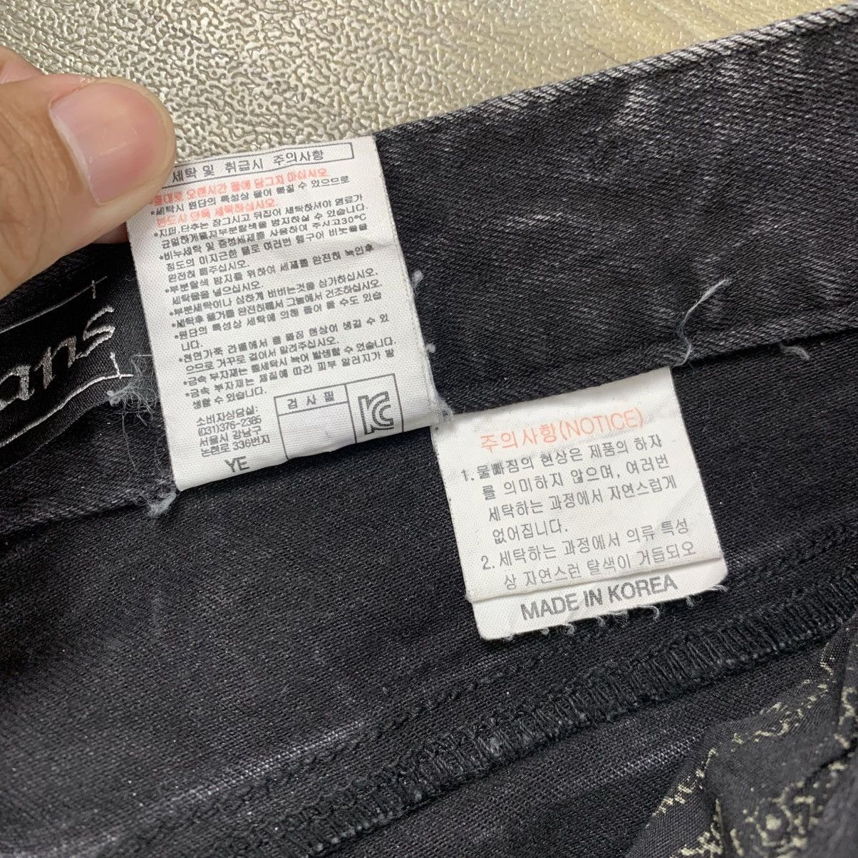 Japanese Brand Punk Style 2000’s Buckaro Distressed Clawmark Slim Jeans Size US 31 - 9 Thumbnail