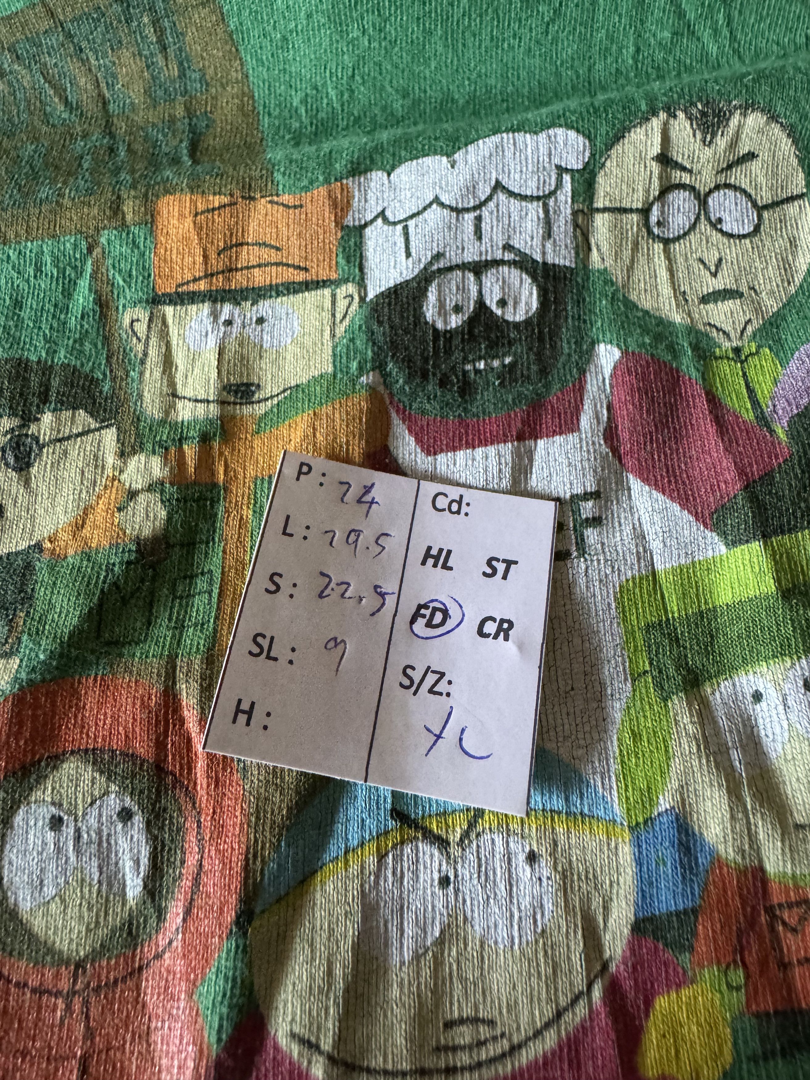 Cartoon Network VINTAGE Y2K SOUTH PARK COMEDY CENTRAL DARK JOKE FUNNY Size US XL / EU 56 / 4 - 18 Thumbnail