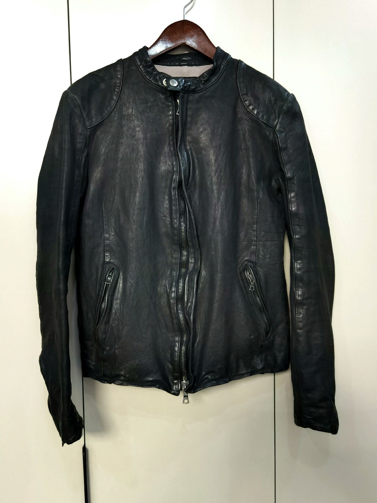 Isamu Katayama Backlash Backlash Rare Collaboration Leather Jacket Size US M / EU 48-50 / 2 - 1 Thumbnail