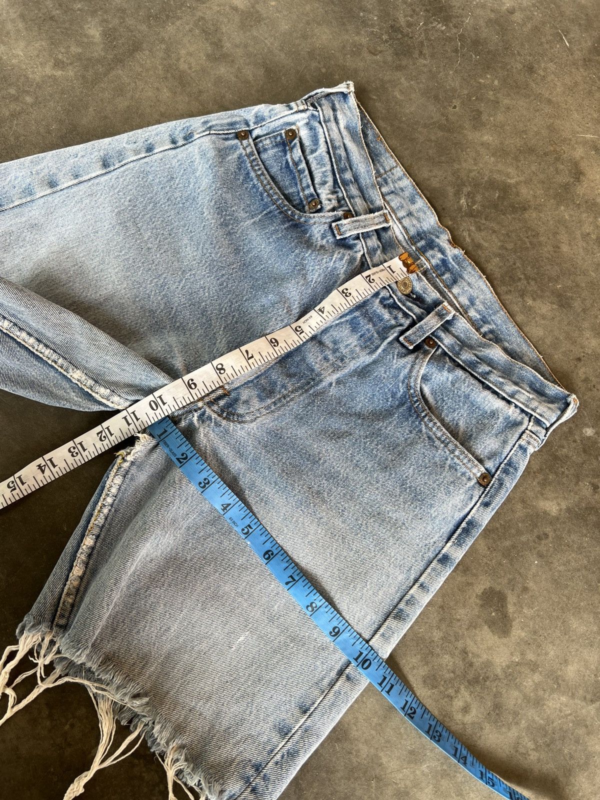 Levi's 💥Vintage 80’s Levis 501 Short Jean Size US 28 / EU 44 - 5 Thumbnail