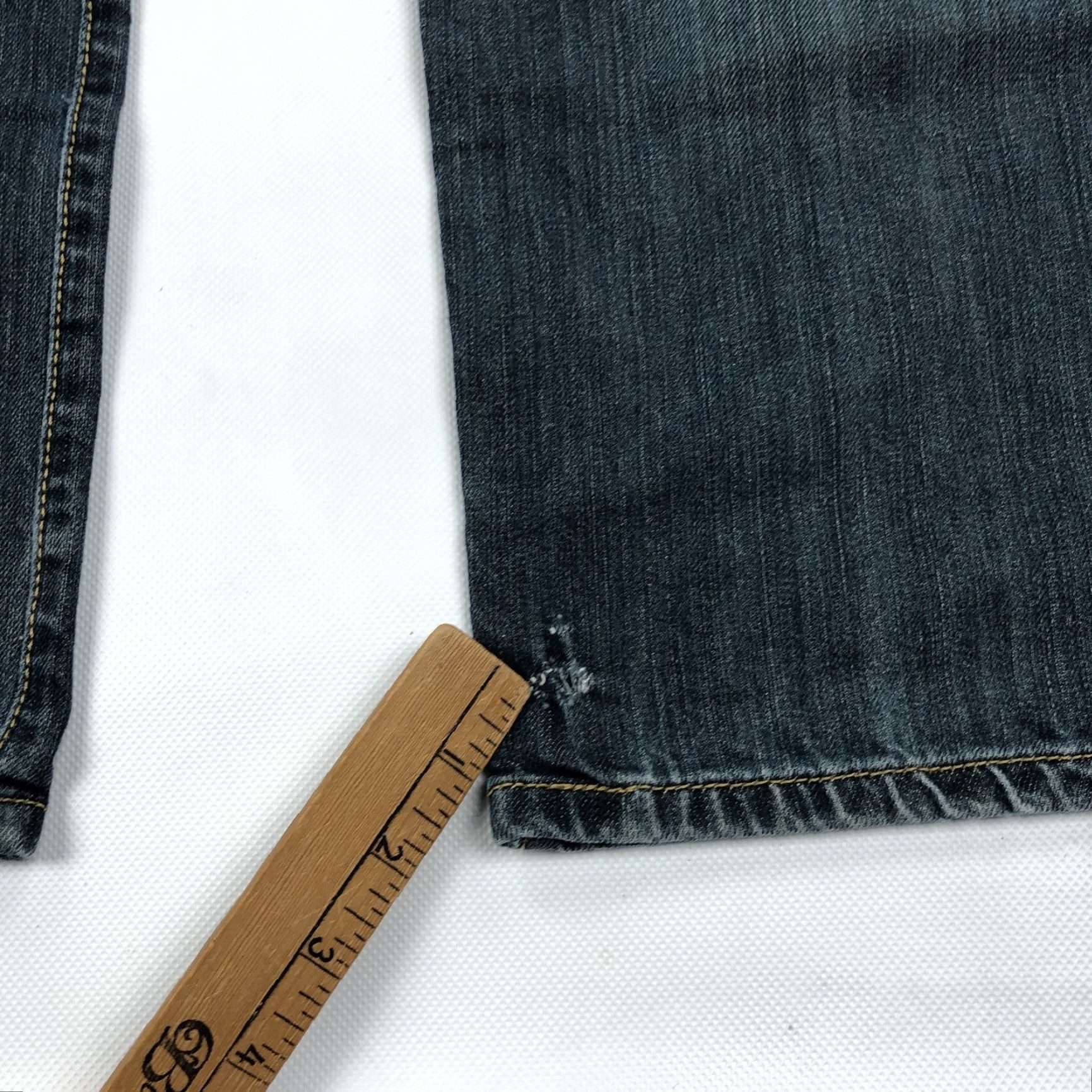 Levi's Levi's 501 Men's 34x30 Blue Straight Leg Button Fly Denim Jeans Size US 34 / EU 50 - 7 Thumbnail