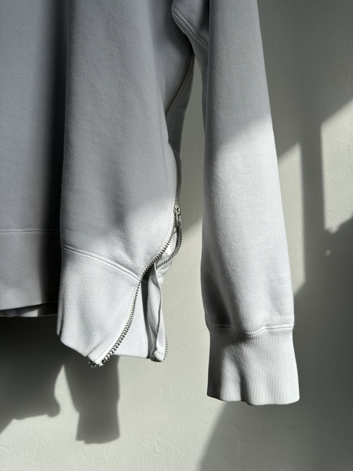Sacai Sacai Spring/Winter Side Zip Hoodie Size US L / EU 52-54 / 3 - 4 Thumbnail