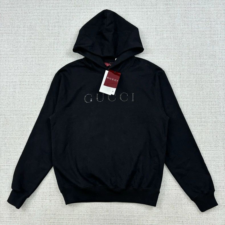 Gucci Gucci 24 new letter logo crystal embroidery hooded long-sle Size US S / EU 44-46 / 1 - 1 Thumbnail