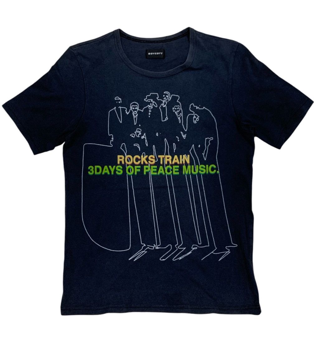 Boycott Boycott T-Shirt Rock Train Size US S / EU 44-46 / 1 - 1 Thumbnail