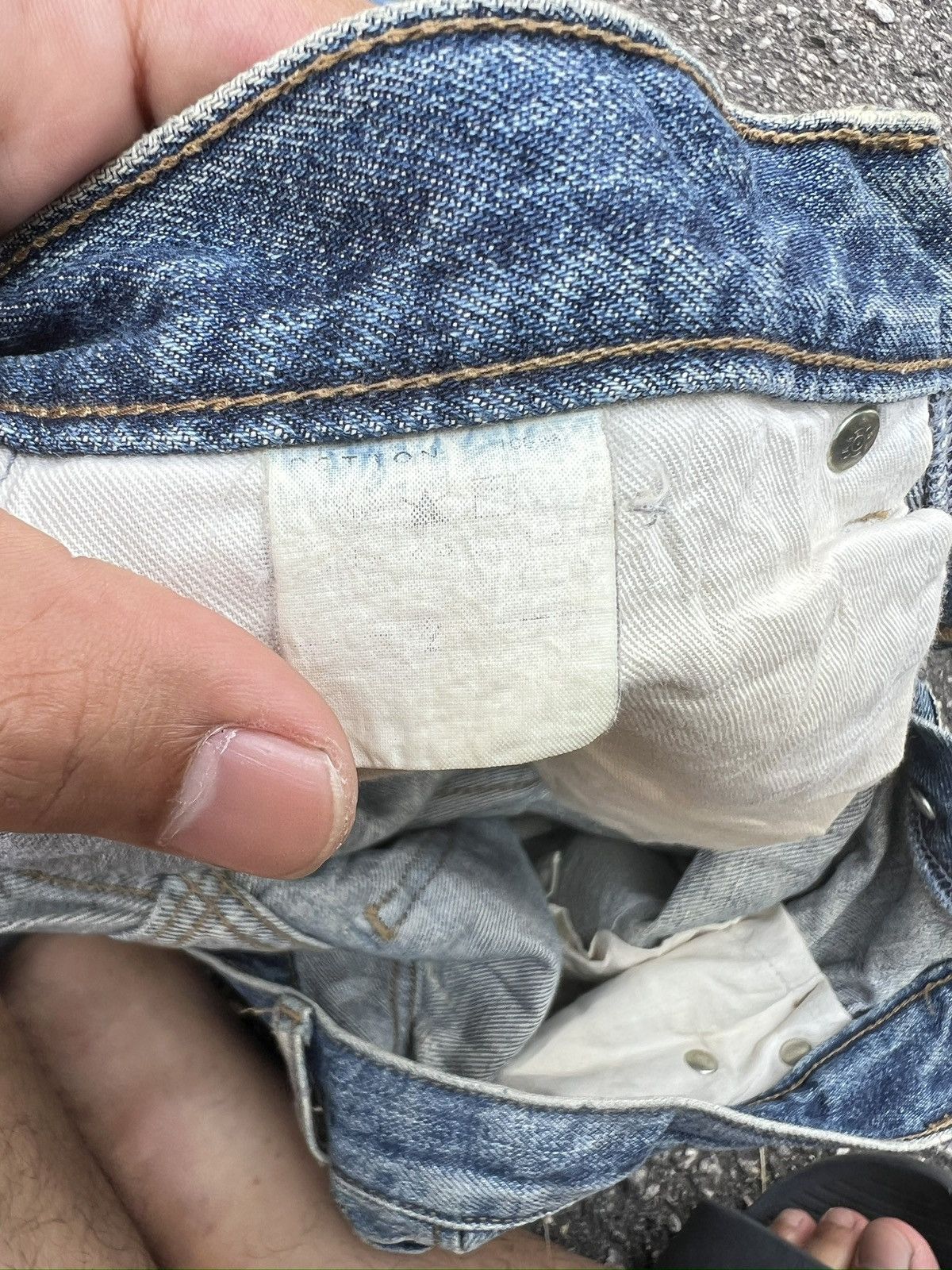 Japanese Brand 5. LoungeLizard Japanase Brand Rusty jeans Size US 31 - 6 Thumbnail