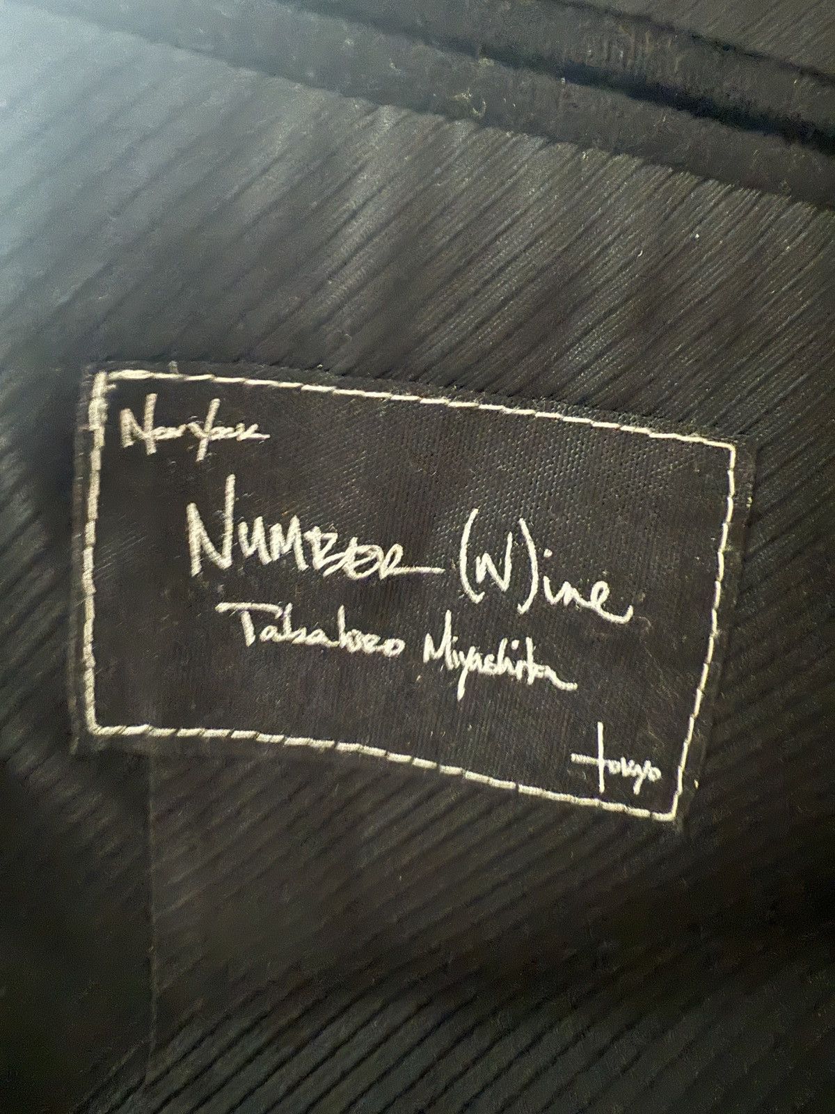 Number (N)ine Number Nine AW06 ‘Noir’ Multi-Pocket Tailored Jacket Size US S / EU 44-46 / 1 - 6 Thumbnail