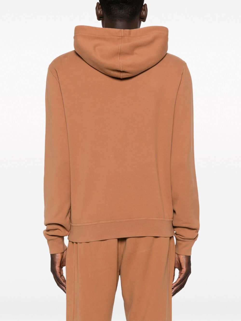 Saint Laurent Paris o1bcso1str1224 Logo Embroidered Hoodie in Light Orange Size US M / EU 48-50 / 2 - 4 Thumbnail