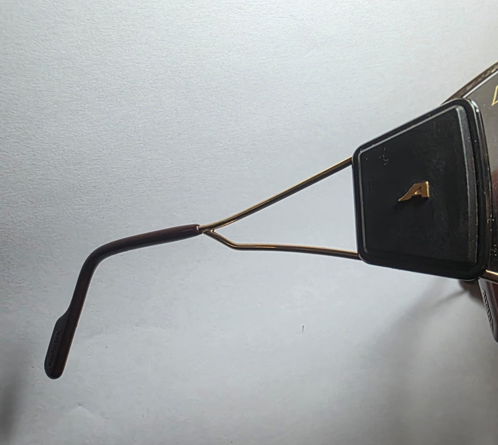 Other ULTRA RARE VINTAGE ALPINA GOLDWING SHIELD SUNGLASSES Size ONE SIZE - 6 Thumbnail