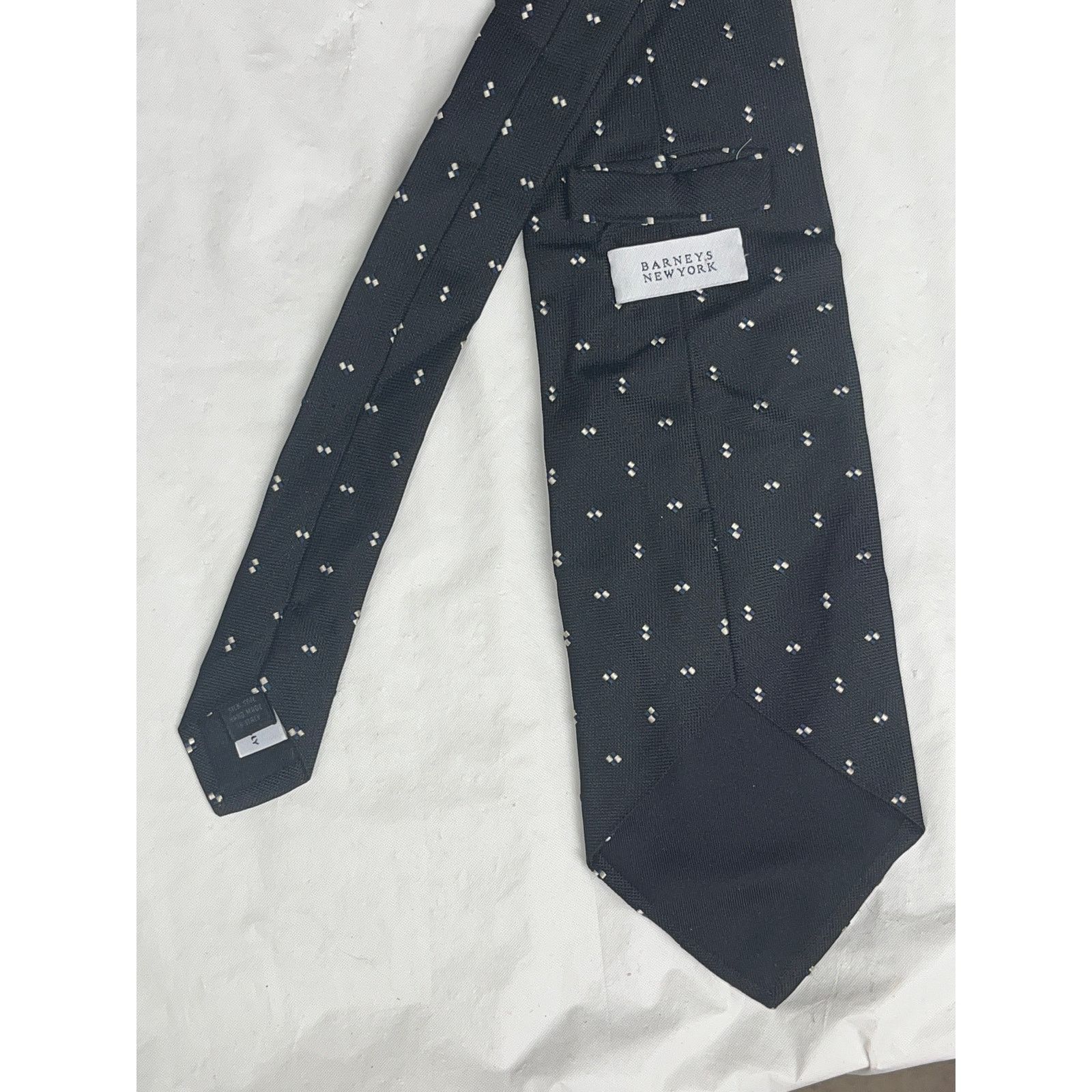 Barneys New York Vintage BARNEYS NEW YORK - Silk Tie - Hand Made in Italy Size ONE SIZE - 4 Thumbnail