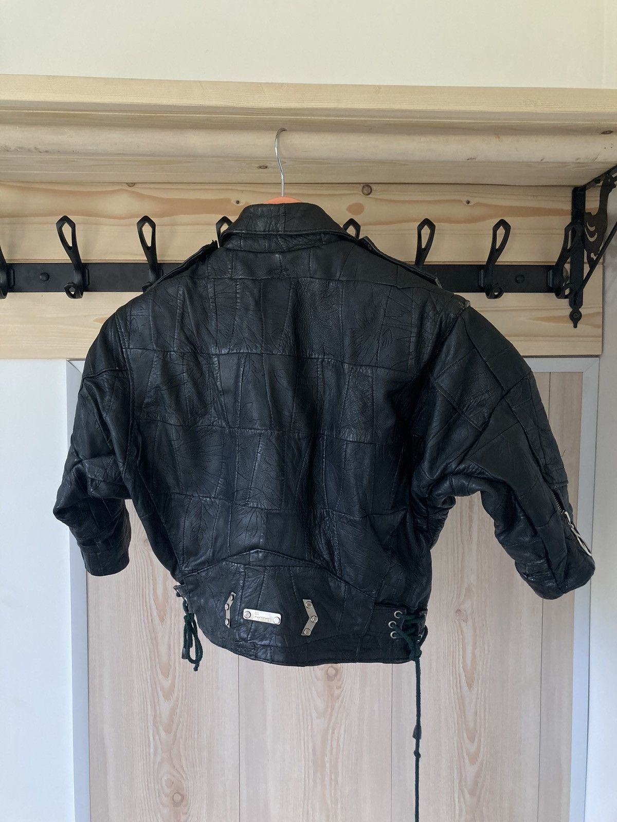Dr. Martens × Vintage Vintage Dr. Martens 90s Leather Jacket Cropped Japanese Size S / US 4 / IT 40 - 4 Thumbnail