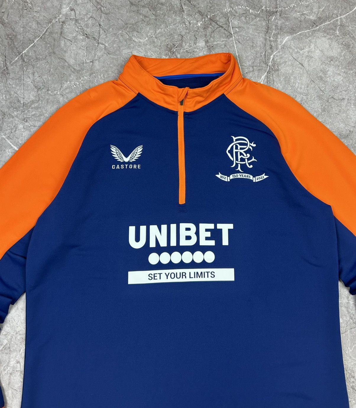 Castore Rangers Castore track jacket sweatshirt long sleeve size Xl Size US XL / EU 56 / 4 - 4 Thumbnail
