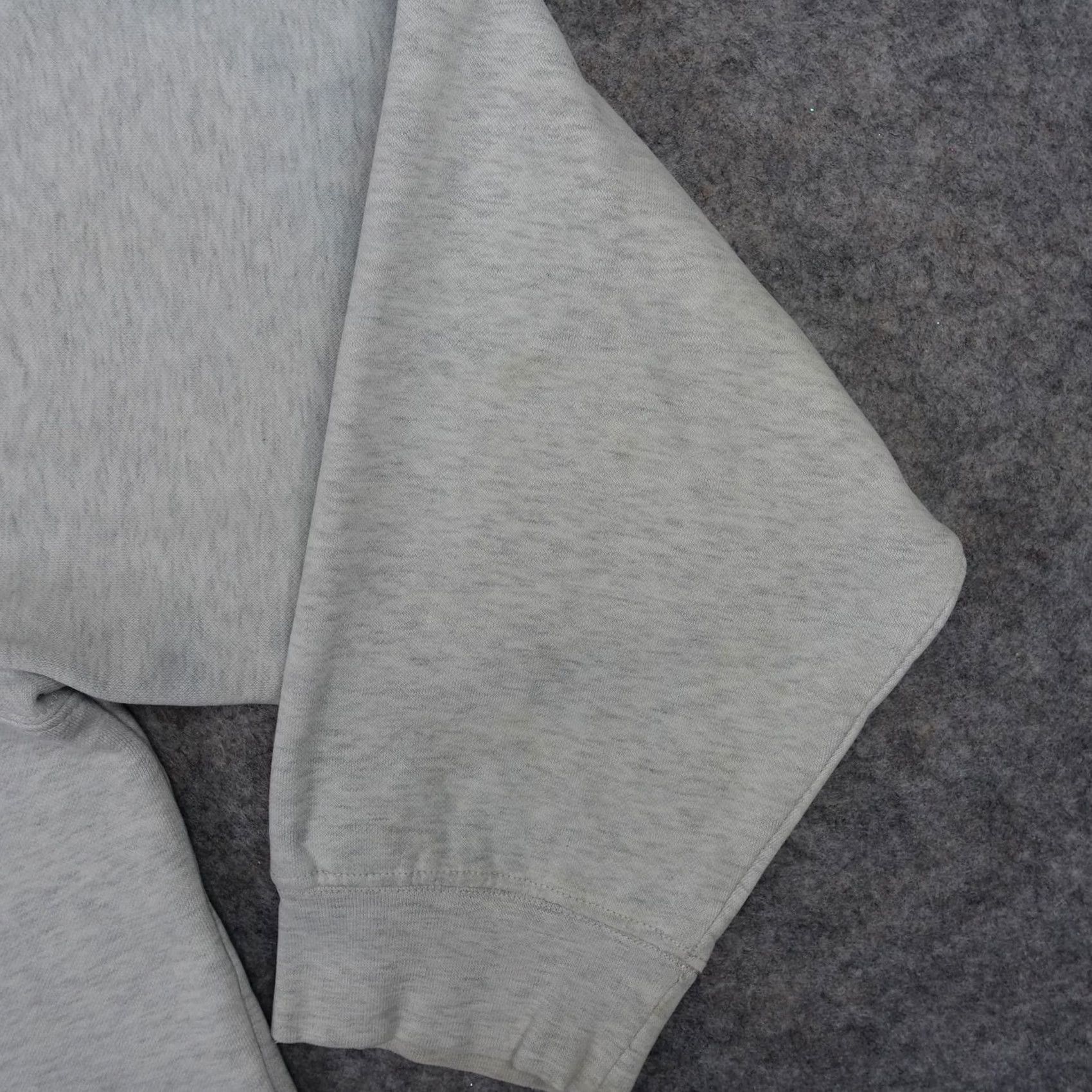 Obey VINTAGE OBEY Hoodie Mens XL Gray Records Pullover Embroidered Music Spider Web Crew Neck Long Sleeve Graphic Print Hooded Pockets Size US XL / EU 56 / 4 - 7 Thumbnail