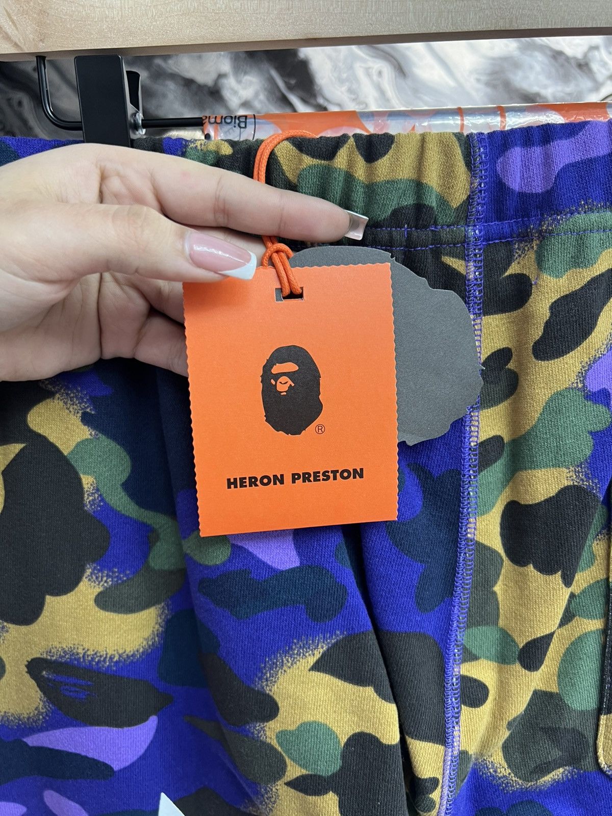 Bape Bape x Heron Preston SweatPants Size US 38 / EU 54 - 4 Thumbnail