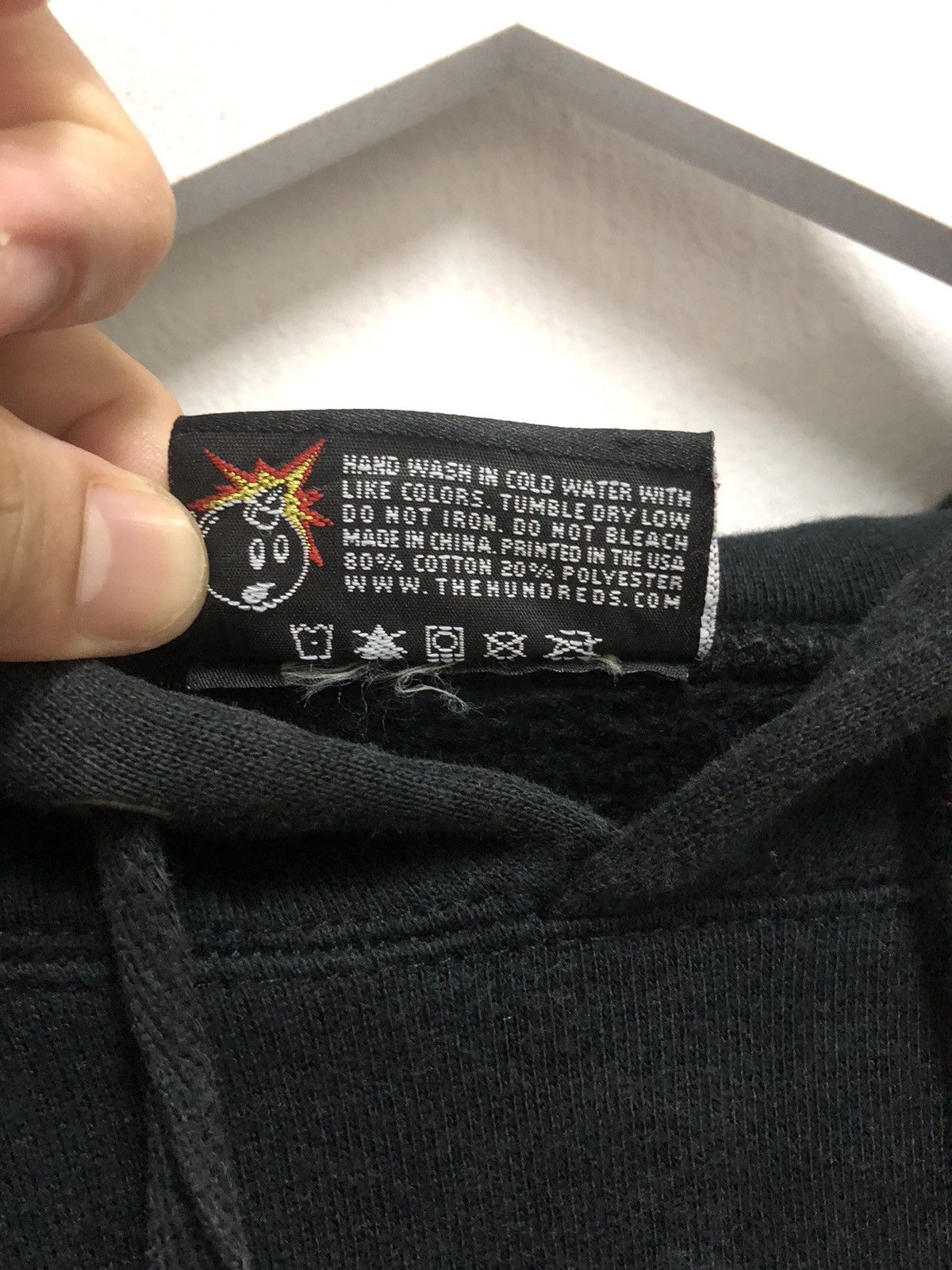 The Hundreds × Vintage Vtg the hundreds hoodie Size US L / EU 52-54 / 3 - 5 Thumbnail
