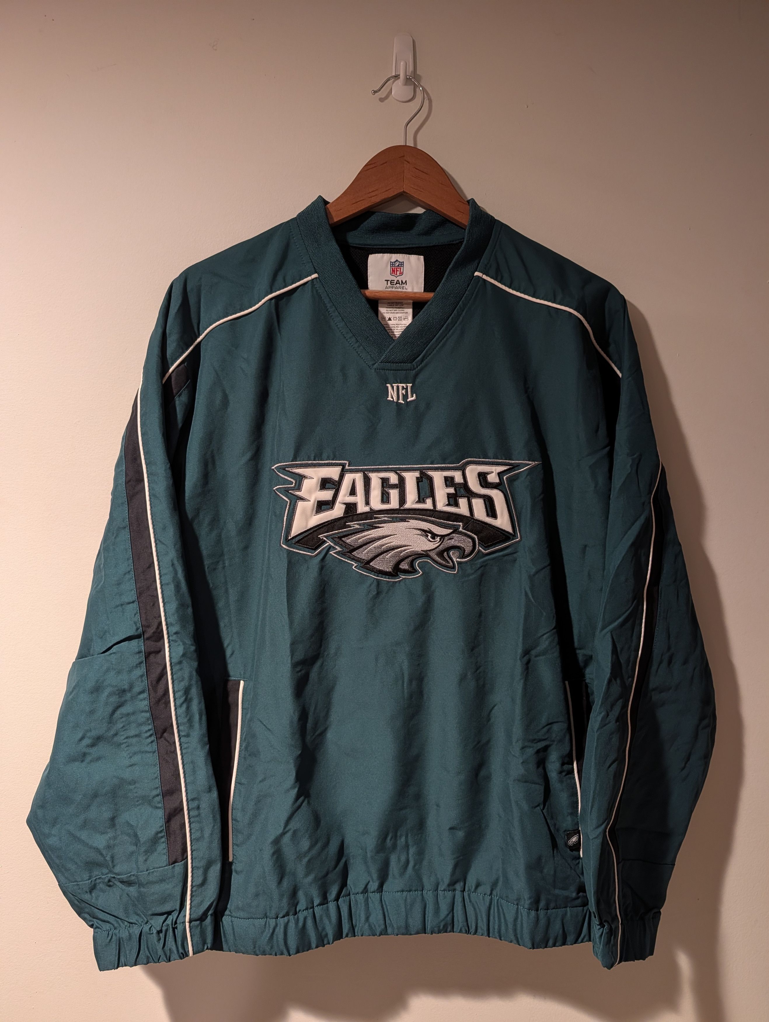 NFL Vintage Philadelphia Eagles Windbreaker Jacket Medium NFL Size US M / EU 48-50 / 2 - 1 Thumbnail