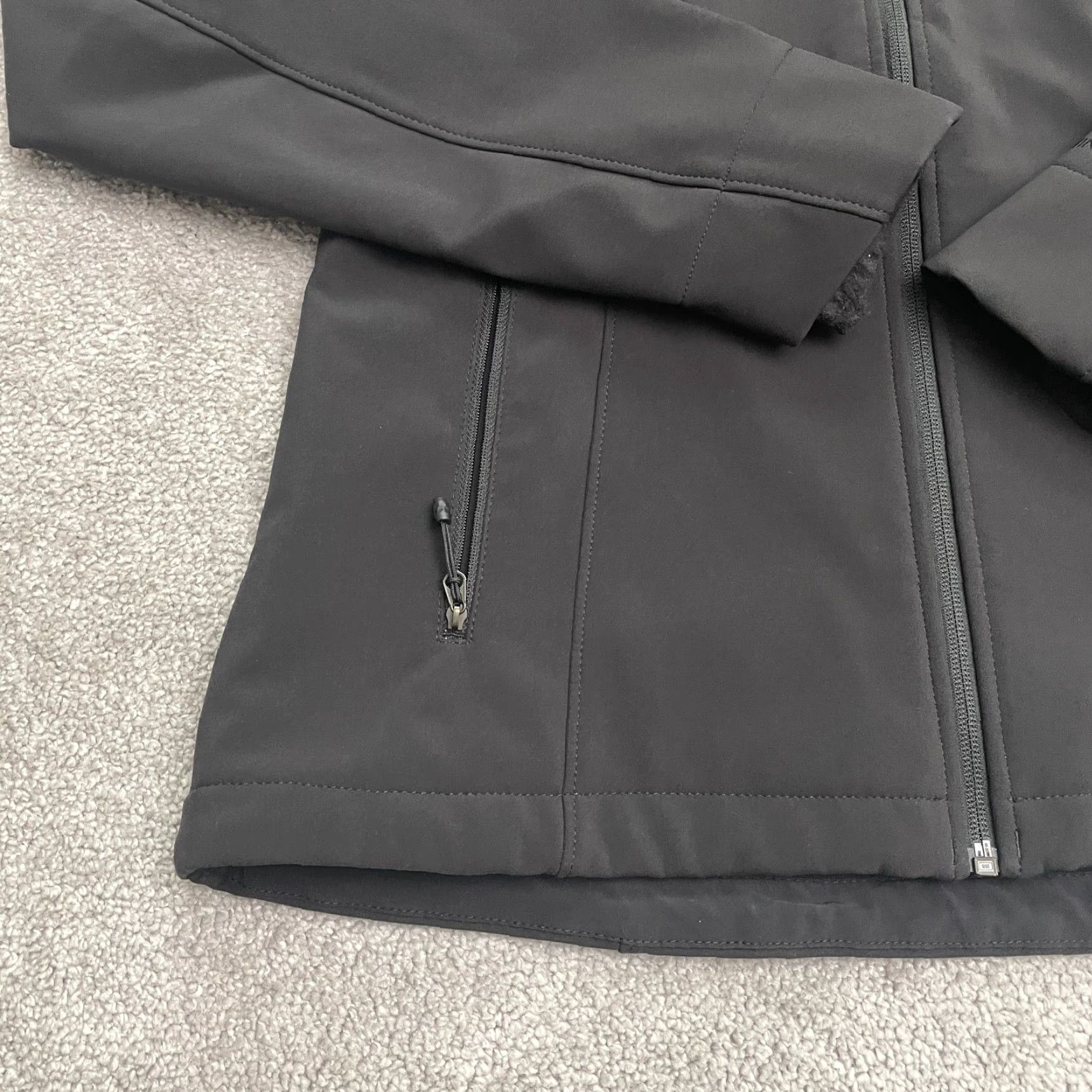 The North Face The North Face Windwall Barrier Softshell Jacket Womens Large Black Outdoor Hike Size L / US 10 / IT 46 - 6 Thumbnail