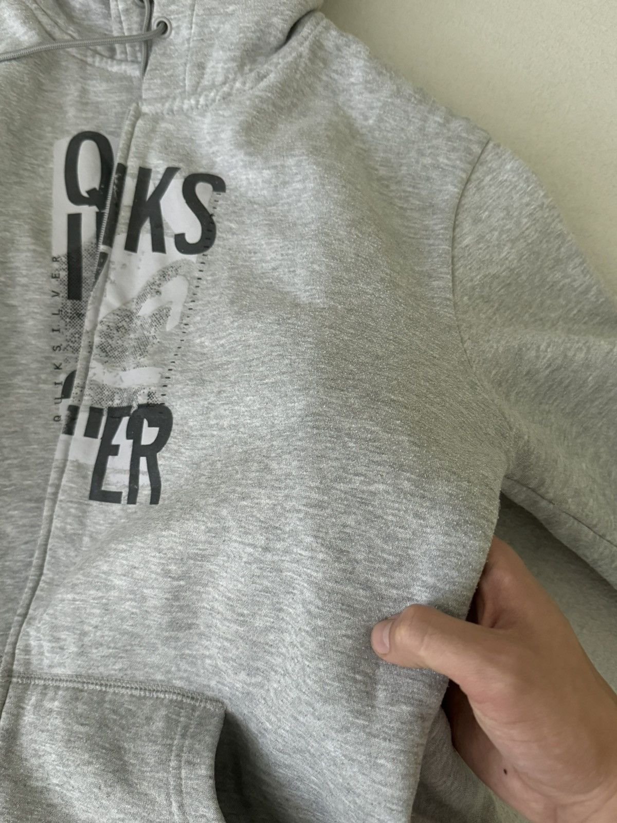 Japanese Brand × Quiksilver × Vintage Vintage hype fur Quicksilver Y2K fleece jacket zip hoodie Size US XL / EU 56 / 4 - 8 Thumbnail