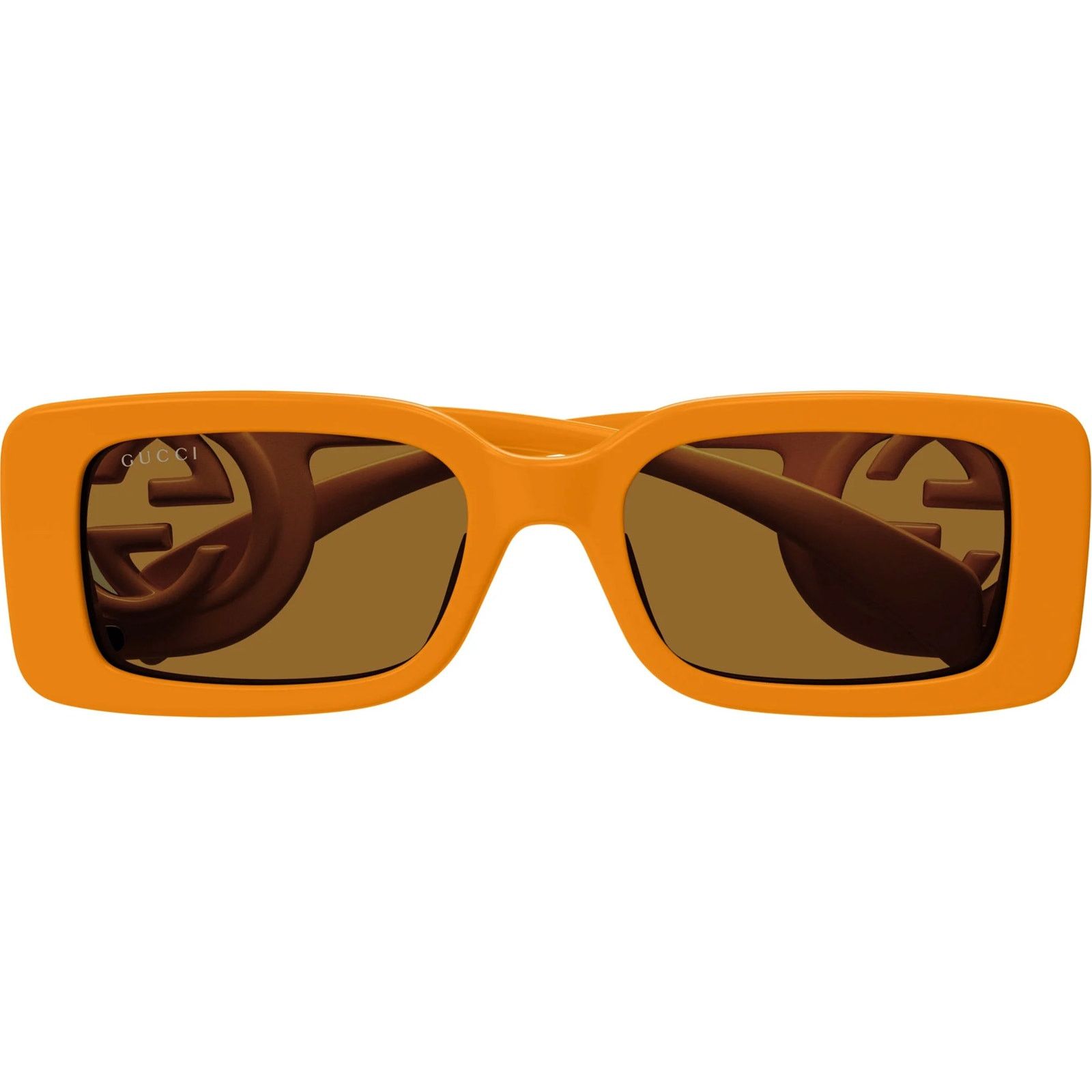 Gucci NEW Gucci Sunglasses GG1325S 008 Orange Rust Brown Authentic Size ONE SIZE - 4 Thumbnail