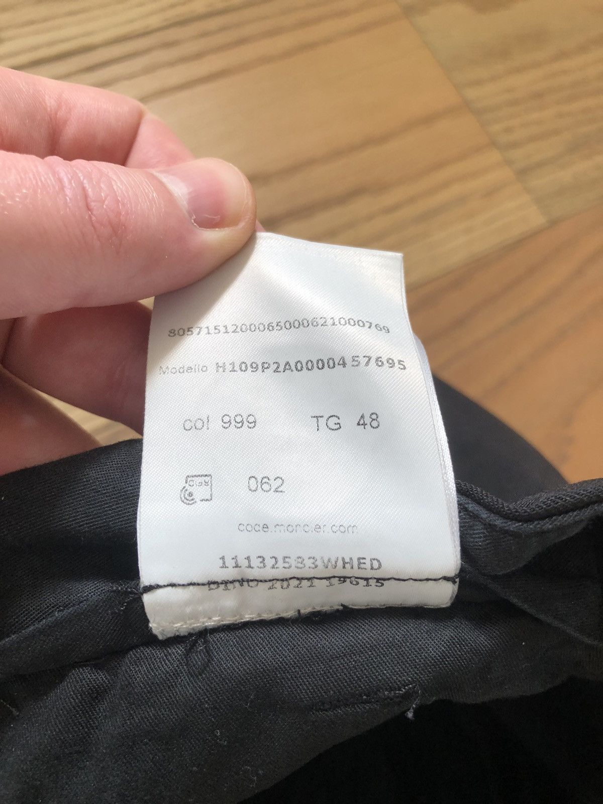 Moncler Moncler Black Trousers Size US 30 / EU 46 - 13 Thumbnail
