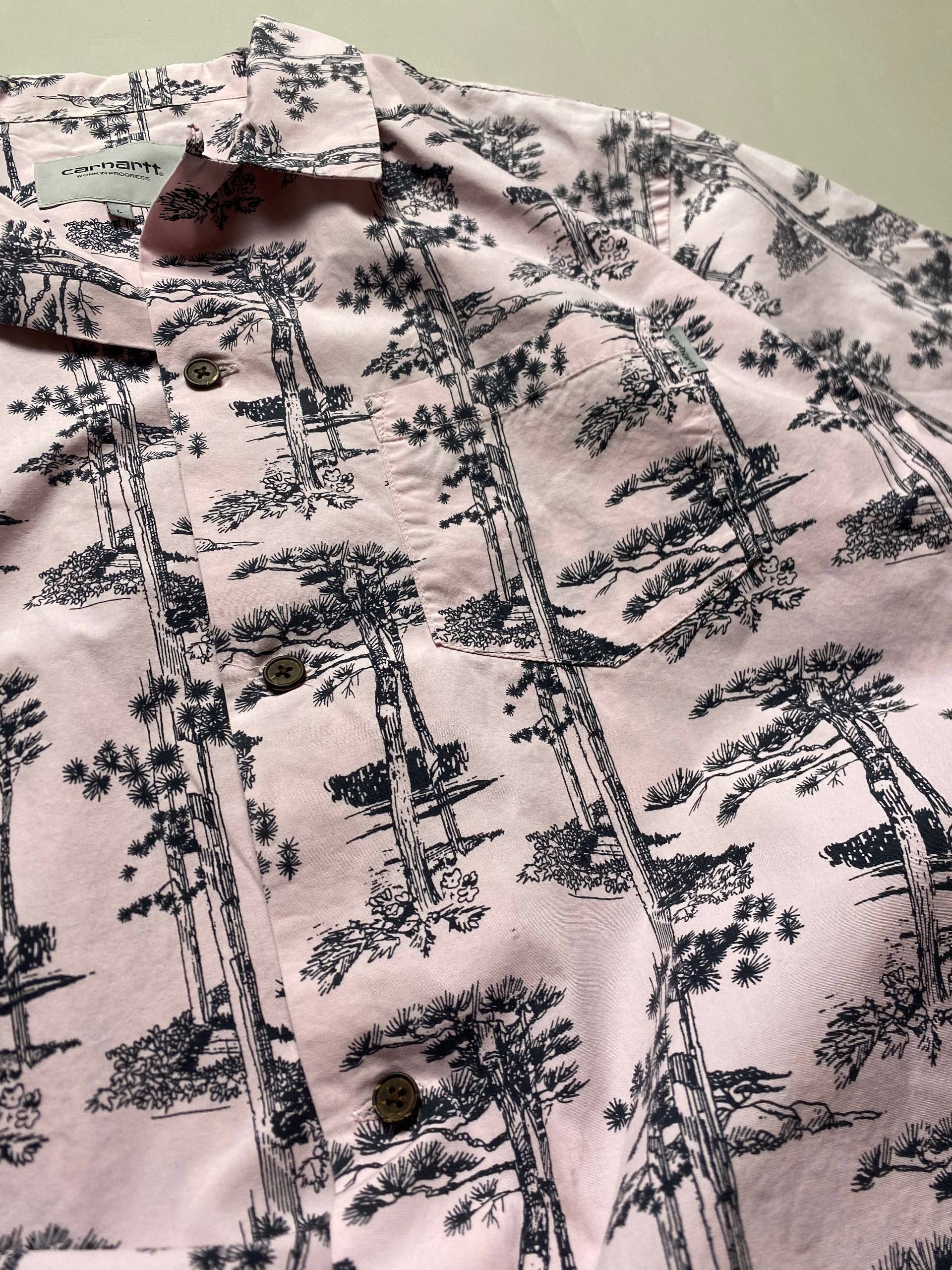Carhartt Wip Carhartt Monogram Hawai Shirt Size US L / EU 52-54 / 3 - 4 Thumbnail
