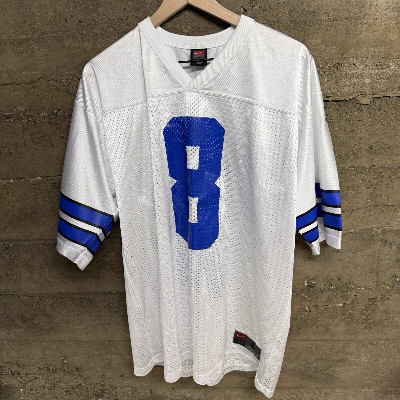 Nike Vintage Troy Aikman #8 Nike Dallas Size US L / EU 52-54 / 3 - 2 Thumbnail