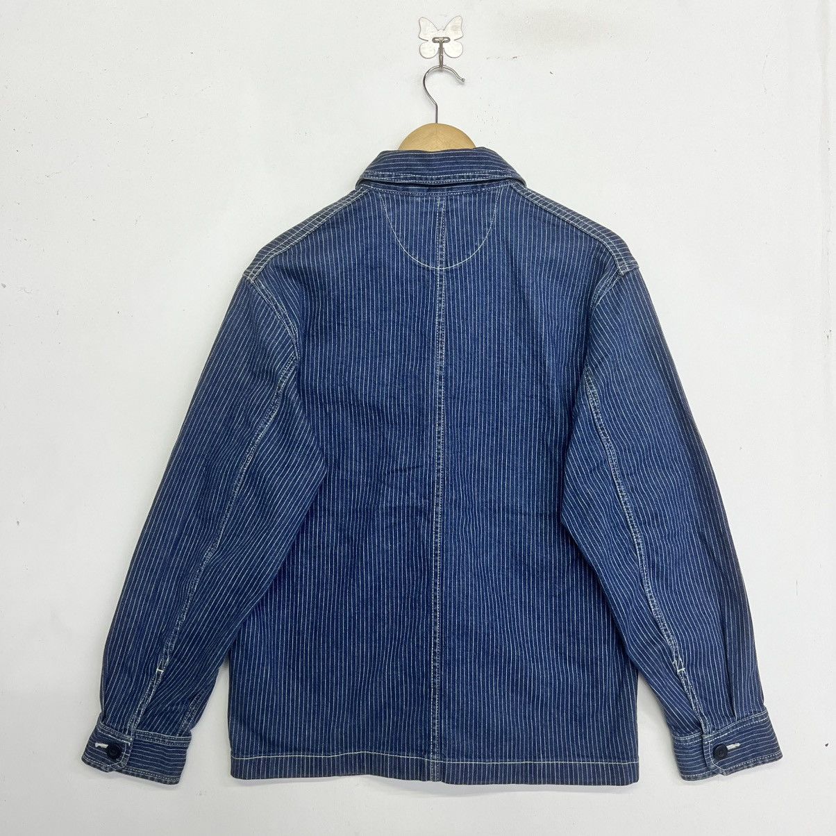 Uniqlo UNIQLO Wabash denim Hickory work chore jacket Size US S / EU 44-46 / 1 - 6 Thumbnail