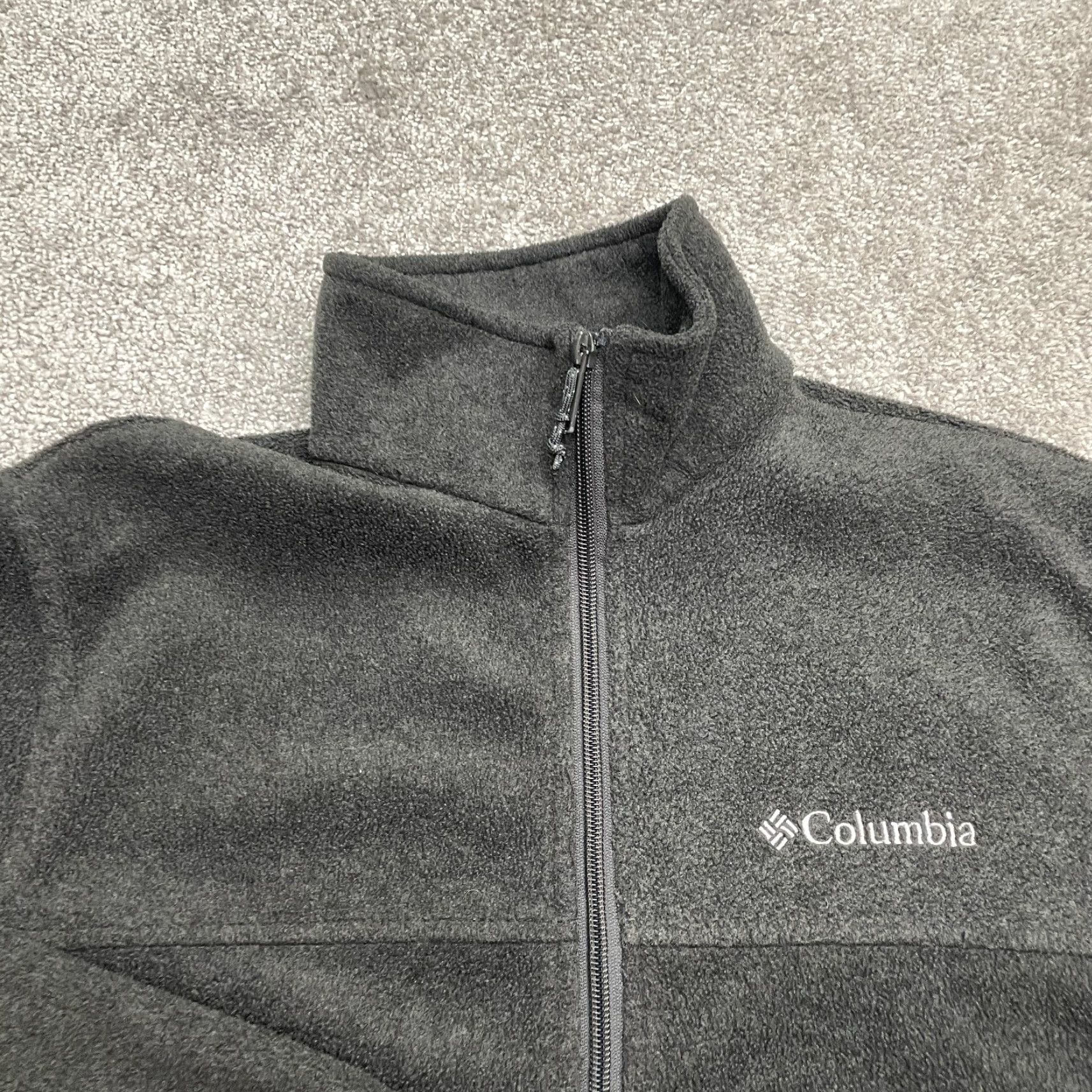 Vintage Columbia Steens Mountain Fleece Jacket Mens Small Gray Full Zip Outdoor Hiking Size US S / EU 44-46 / 1 - 3 Thumbnail