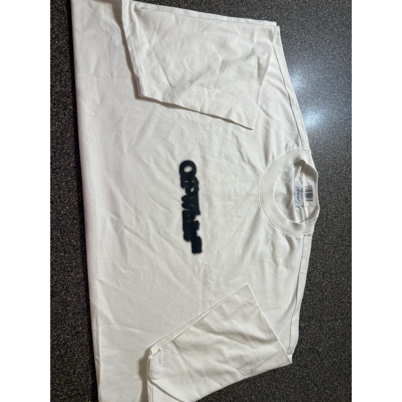 Off-White Off-White Oversized Black T-Shirt Size S Size US S / EU 44-46 / 1 - 1 Thumbnail