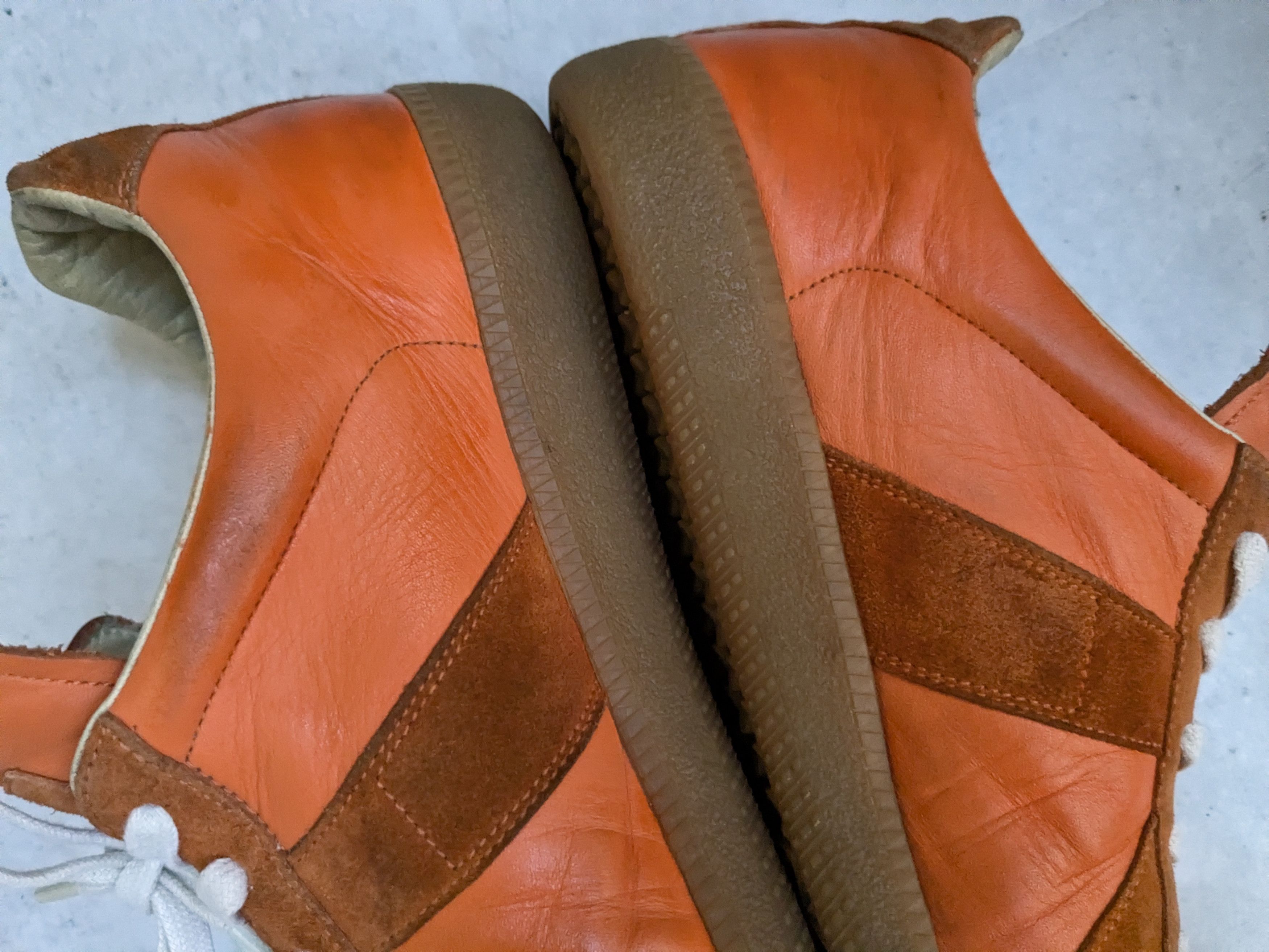 Maison Margiela Maison Margiela's 'Replica' sneakers gat orange 11 44 Size US 11 / EU 44 - 15 Thumbnail