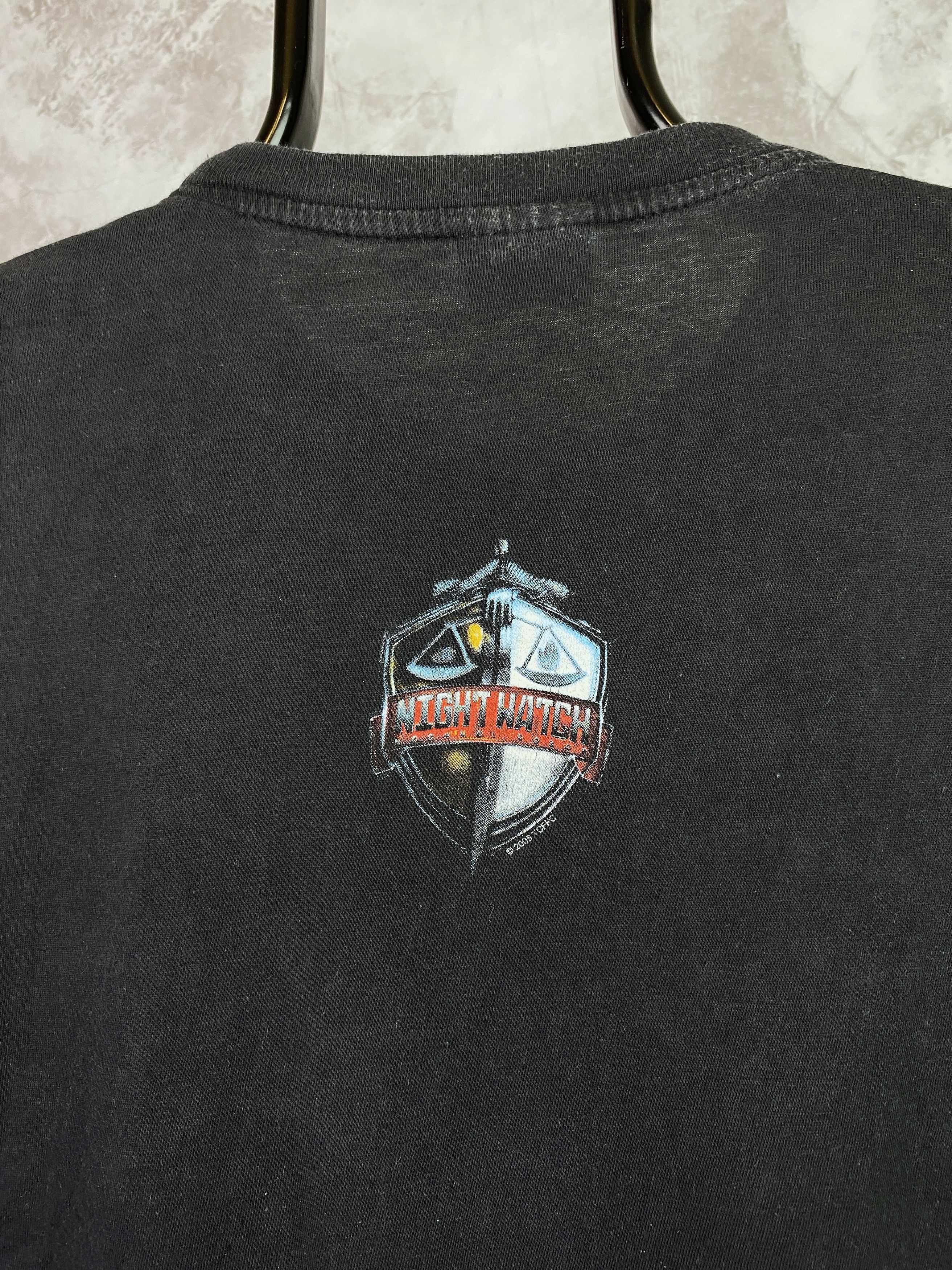 Vintage black tshirt night watch movie horror 2005 y2k 90s grunge Size US L / EU 52-54 / 3 - 3 Thumbnail