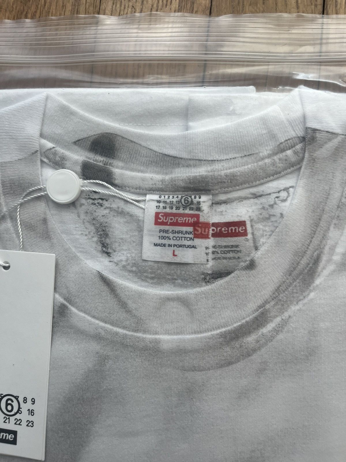 Supreme Supreme x Maison Margiela Box Logo Tee | Grailed