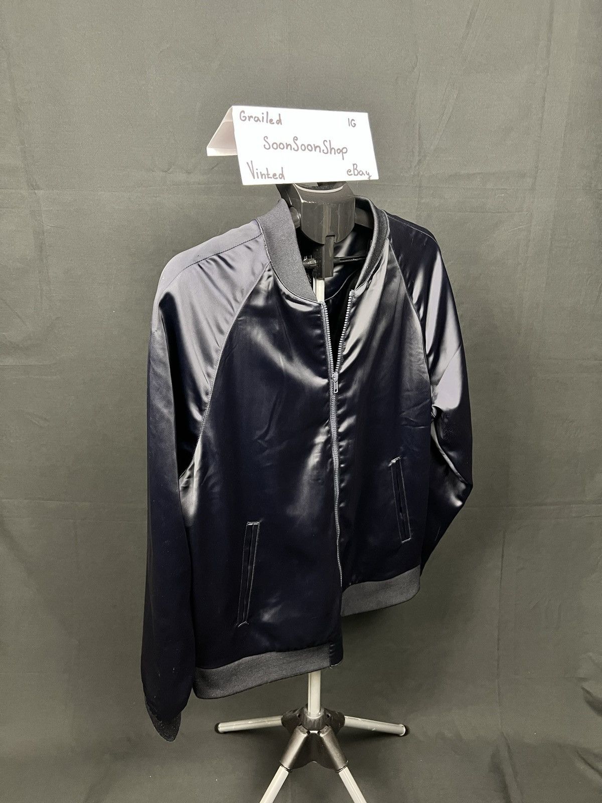 H&M × Vintage H&M japaneese style light bomber Size US L / EU 52-54 / 3 - 1 Thumbnail